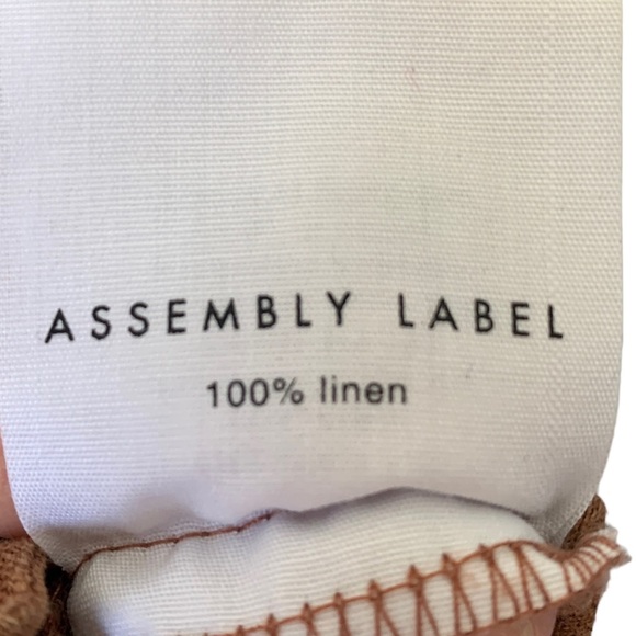 Assembly Label Brown Short Sleeve Tee - Picture 9 of 10